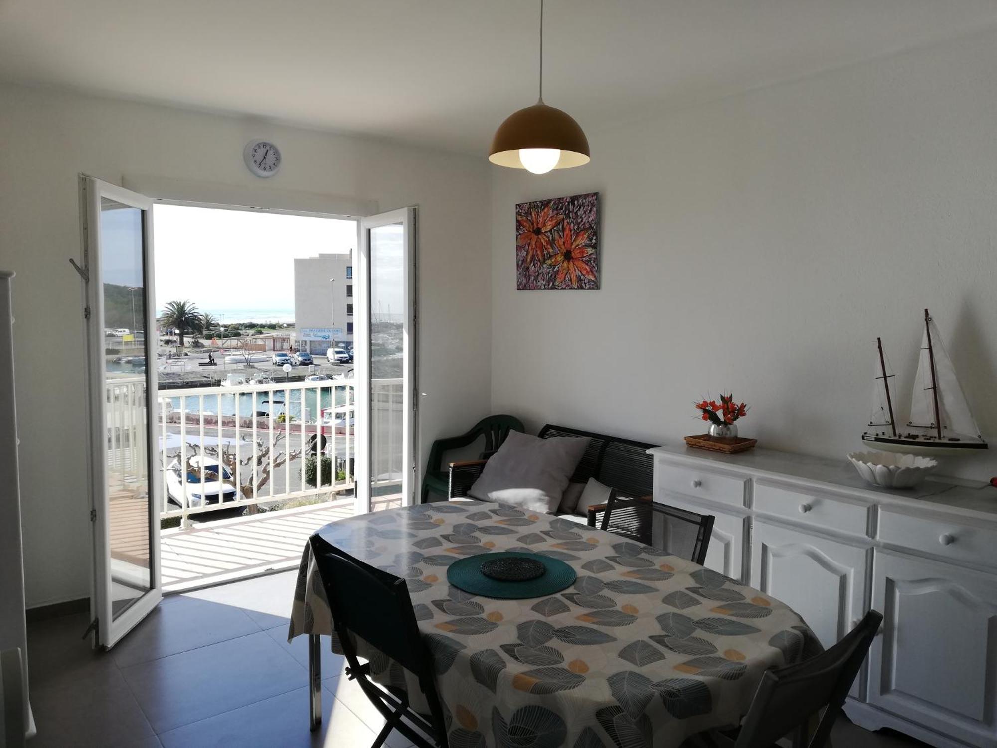 Superbe Appartement Avec Vue Sur Mer Et Port, Parking Prive Saint-Pierre-la-Mer  Exterior photo